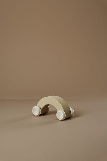Raduga Grez Wooden Toy Car, Biscut